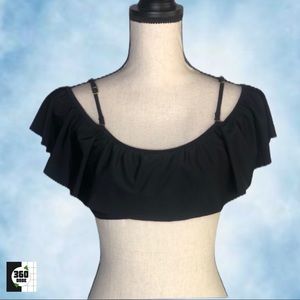 Altar’d State Black Off The Shoulder Swim Top